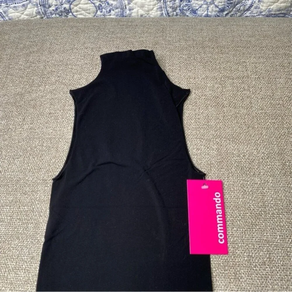 NWT Commando Seamless Mockneck Thong Bodysuit in Black - Picture 5 of 10